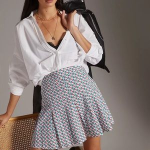 (New with tag) Anthropologie - Maeve Pleated Mini Skirt